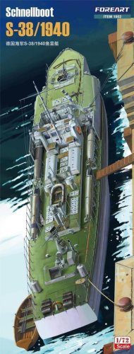 Go to product Fore Art 1002 - 1:72 Schnellboot S-38/1940