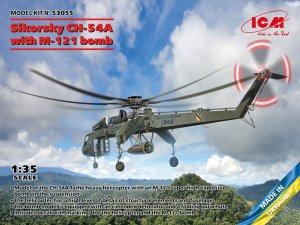 ICM 53055 - 1:35 Sikorsky CH-54A with M-121 Bomb