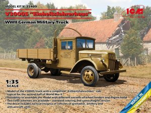 ICM 35409 - 1:35 V3000S Einheitsfahrerhaus WWII German Military Truck