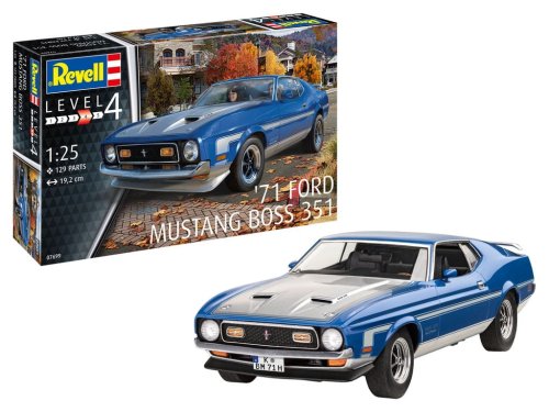 Go to product Revell 67699 - 1:25 1971 Ford Mustang Boss 351 model set