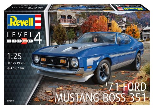 Go to product Revell 07699 - 1:25 1971 Ford Mustang Boss 351