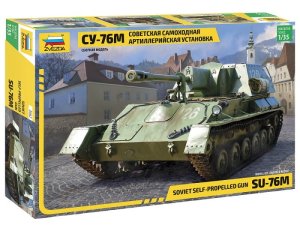 Zvezda 3662 - 1:35 Soviet Self-Propelled Gun SU-76M