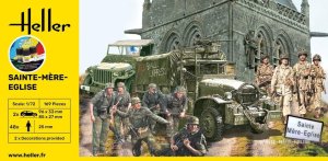 Heller 52327 - 1:72 Sainte-Mere-Eglise model set