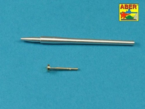 Go to product Aber 35L-226 - 1:35 40mm 2pdr ROQF Mk.X early type and BESA machine gun metal barrels for Valentine Mk.II to VII or Matilda Mk.III/IV tanks