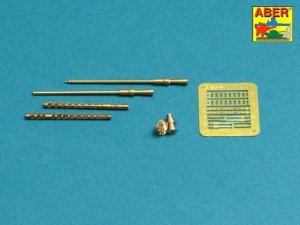 Aber 35L-222 - 1:35 Set of 2x 14,5mm metal barrels for KPVT machine gun