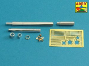 Aber 35L-145 - 1:35 125mm 2A46M-5 metal gun barrel for Russian T-90 / T-90A tank
