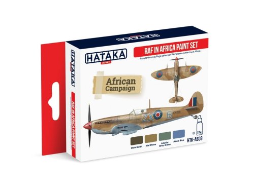 Go to product HATAKA AS08 - RAF in Africa paint set
