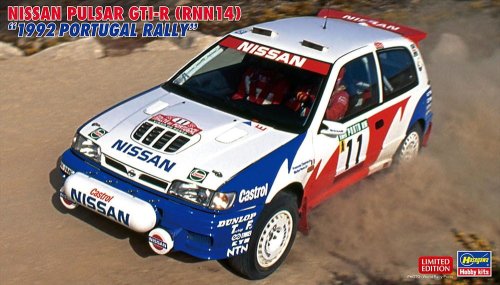 Go to product Hasegawa 20639 - 1:24 Nissan Pulsar GTI-R RNN14 1992 Portugal Rally