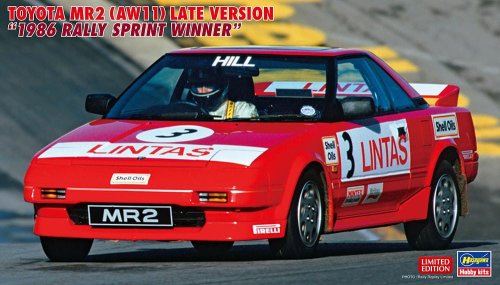 Go to product Hasegawa 20638 - 1:24 Toyota MR2 AW11 Late Version 1968 Rally Sprint Winner