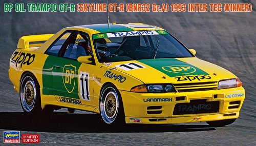 Go to product Hasegawa 20629 - 1:24 BP Oil Trampio GT-R Skyline GT-R BNR32 Gr.A 1993 Inter Tec Winner