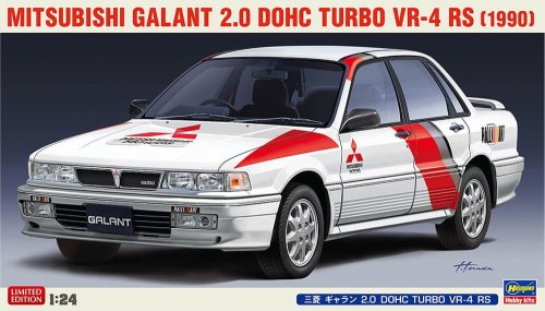 Go to product Hasegawa 20627 - 1:24 Mitsubishi Galant 2.0 DOHC Turbo VR-4 RS 1990
