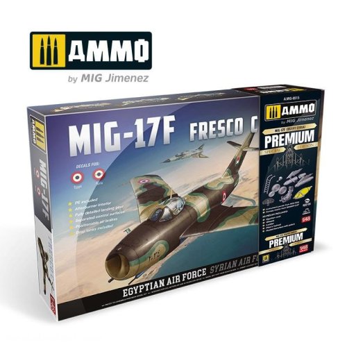 Go to product Ammo Mig 8515 - 1:48 MiG-17F Fresco C Premium Special Edition