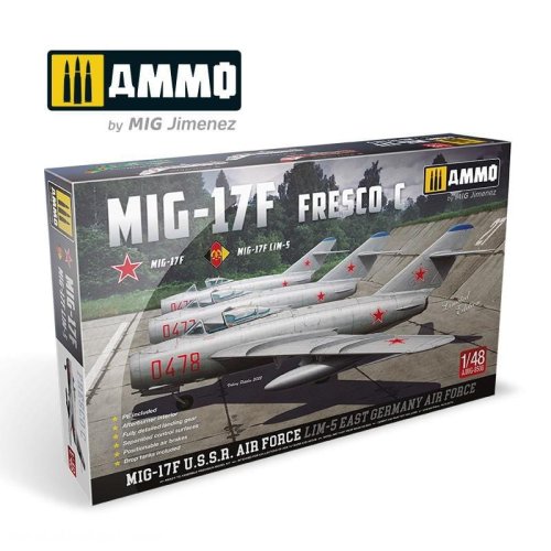 Go to product Ammo Mig 8508 - 1:48 MiG-17F Fresco C / LIM-5