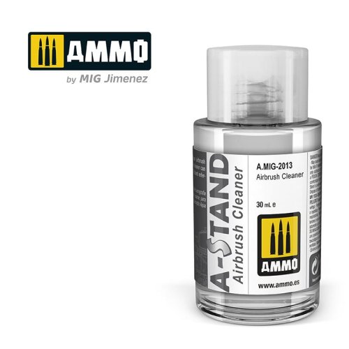 Go to product Ammo Mig 2013 - Płyn do czyszczenia aerografu A-Stand Cleaner 30 ml