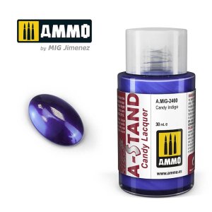 Ammo Mig 2460 - Farba A-Stand Candy Indigo 30 ml