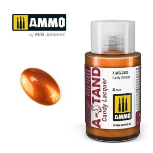 Ammo Mig 2453 - Farba A-Stand Candy Orange 30 ml