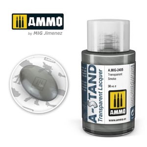 Ammo Mig 2405 - Farba A-Stand Transparent Smoke 30 ml