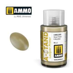 Ammo Mig 2353 - Podkład A-Stand Brown Primer & Microfiller 30 ml