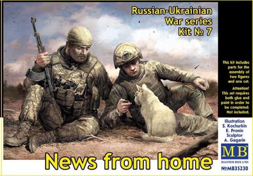 Go to product Master Box 35230 - 1:35 Russian-Ukrainian War Series Kit No 7. News From Home