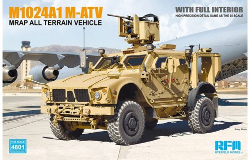 Go to product Rye Field Model 4801 - 1:48  M1240A1 M-ATV MRAP All Terrain Vehicle