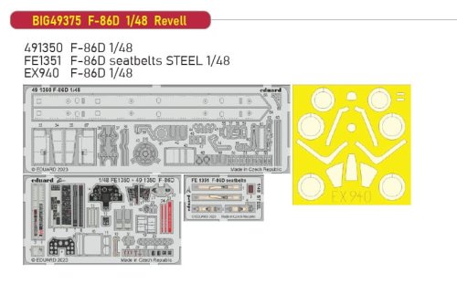 Go to product Eduard BIG49375 - 1:48 F-86D