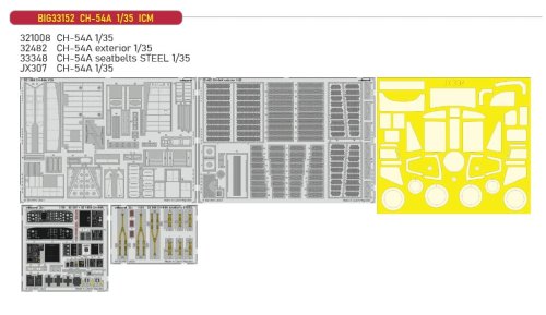 Go to product Eduard BIG33152 - 1:35 CH-54A