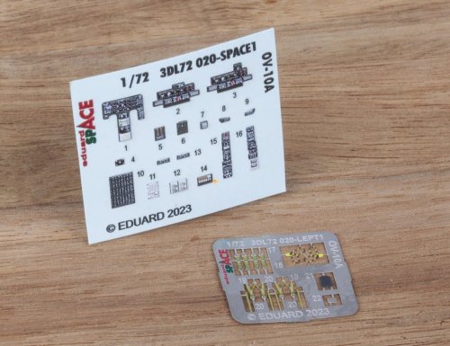 Go to product Eduard 3DL72020 - 1:72 OV-10A Space 3D Decals + PE