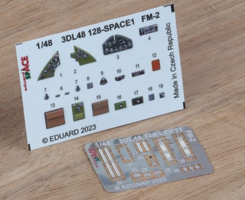 Go to product Eduard 3DL48128 - 1:48 FM-2 Space 3D Decals + PE