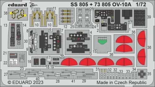 Go to product Eduard SS805 - 1:72 OV-10A
