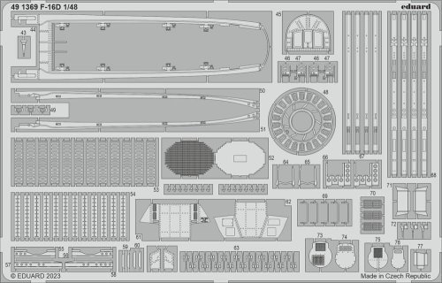 Go to product Eduard 491369 - 1:48 F-16D Block 30