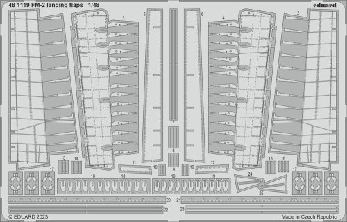 Go to product Eduard 481119 - 1:48 FM-2 landing flaps