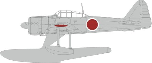 Go to product Eduard EX969 - 1:48 A6M2-N Rufe national insignia