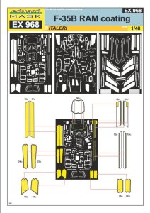 Eduard EX968 - 1:48 F-35B RAM coating