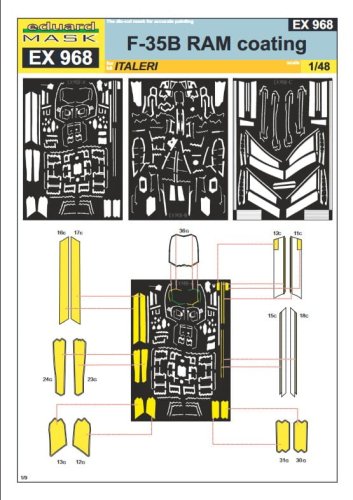 Go to product Eduard EX968 - 1:48 F-35B RAM coating