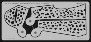 EDUARD XF561 - 1:48 Bf 109E Large Blotch mask-etch
