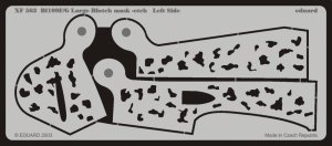 EDUARD XF562 - 1:48 Bf 109F/G Large Blotch mask-etch