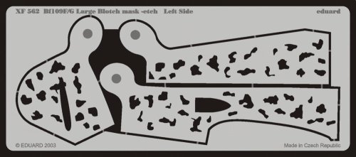 Go to product EDUARD XF562 - 1:48 Bf 109F/G Large Blotch mask-etch