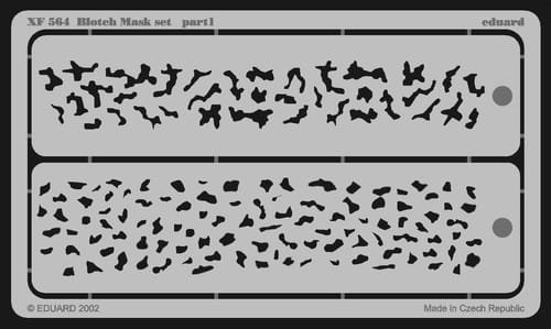 Go to product EDUARD XF564 - 1:48 Blotch - Mask set - etch