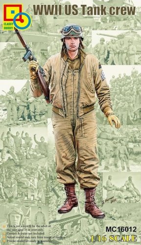 Go to product Classy Hobby 16012 - 1:16 WWII US Tank Crew