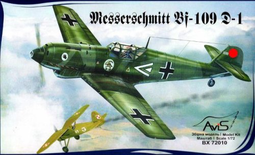 Go to product AVIS 72010 - 1:72 Messerschmitt Bf-109 D-1