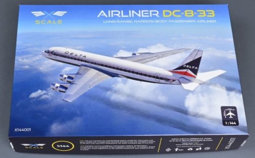 Go to product X-Scale 144001 - 1:144 Douglas DC-8-33 Delta