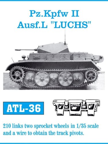 Go to product Friulmodel ATL-036 - 1:35 Pz.Kpfw.II Ausf.L Luchs metal tracks