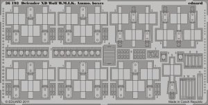 EDUARD 36193 - 1:35 Defender XD Wolf W.M.I.K. Ammo Boxes