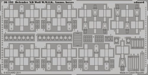 Go to product EDUARD 36193 - 1:35 Defender XD Wolf W.M.I.K. Ammo Boxes