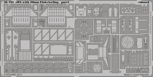 Go to product EDUARD 36195 - 1:35 sWS with 20mm Flakvierling