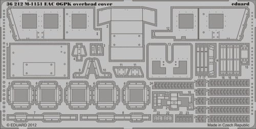 Go to product EDUARD 36212 - 1:35 M-1151 EAC OGPK overhead cover