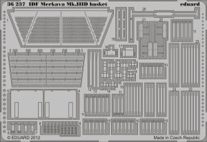 EDUARD 36237 - 1:35 IDF Merkava Mk.IIID basket