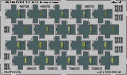 Go to product EDUARD 36248 - 1:35 LVT-4 Cal. 0.50  boxes colour