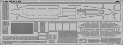Go to product EDUARD 36249 - 1:35 BTR-50PK APC