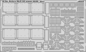EDUARD 36258 - 1:35 Merkava Mk.IV LIC armour shields